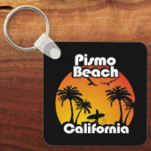 Porte-clés Vintage Pismo Beach Californie (Recto)