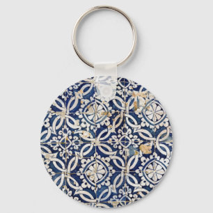 Porte-clés Vintage Portuguese Azulejo