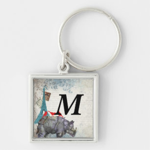 Porte-clés Vintage rhino