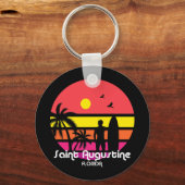 Porte-clés Vintage Saint Augustine Floride (Recto)