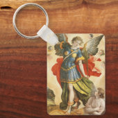 Porte-clés Vintage Saint Michael Defeats Lucifer (Recto)