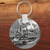 Porte-clés Vintage Steam Engine Train (Recto)