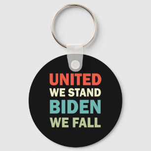 Porte-clés Vintage United-We-Stand-Biden-We-Fall Joe Biden-Tr