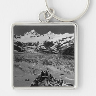 Porte-clés Vintage USA Alaska glacier bay monument national