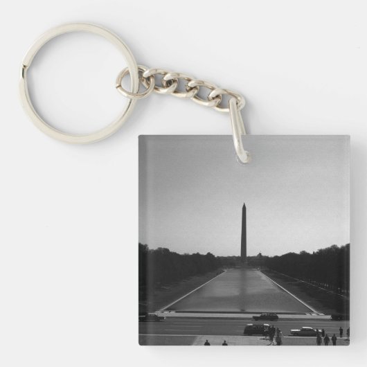 Porte-clés Vintage USA Washington Monument (Devant)