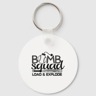 Porte-clés Vintage Vente Dinger Bomb Squad Doux Frappant Ling