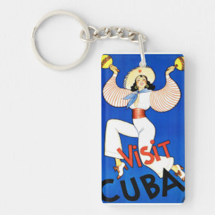 Porte-clés Vintage - Visiter Cuba