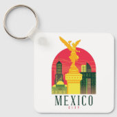 Porte-clés Vintage voyage de Mexico (Recto)
