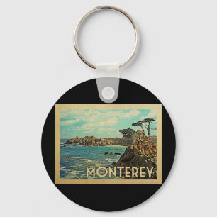 Porte-clés Vintage voyage de Monterey la Californie