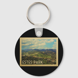 Porte-clés Vintage voyage du Colorado de parc d'Estes