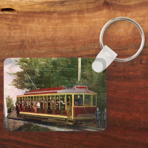Porte-clés Vintage voyage et transport Trolley électrique