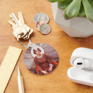 Porte-clés Vintage Western, Madonna of the Prairie par Koerne