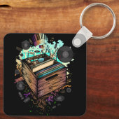 Porte-clés Vinyl Crate (Verso)