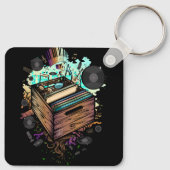 Porte-clés Vinyl Crate (Dos)