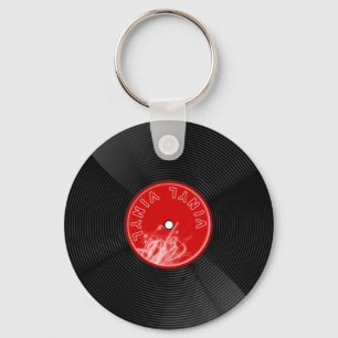 Porte-clés Vinyl disc record keychain