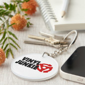 Porte-clés Vinyl Junkie (Devant droit)