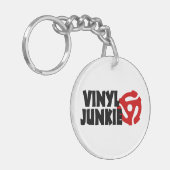 Porte-clés Vinyl Junkie (Devant gauche)