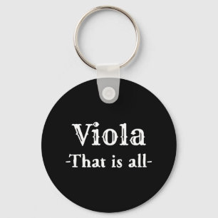 Porte-clés Viola C'Est Toute La Musique Amusante
