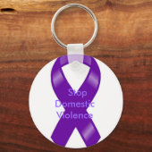 Porte-clés Violence domestique (Recto)