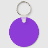 Porte-clés Violet bleu 8A2BE2 Couleur - Ajouter une option de (Verso)