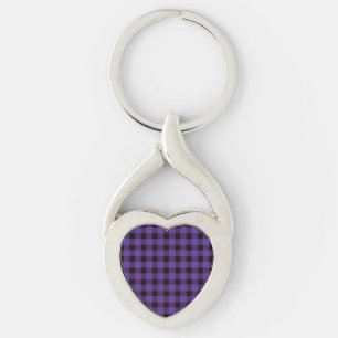 Porte-clés Violet Buffalo Country Lumberjack Plaid