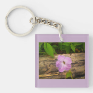 Porte-clés Violet de floraison