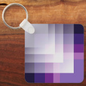 Porte-clés Violet et blanc (Recto)