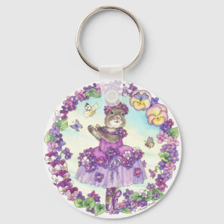 Porte-clés Violet Keychain