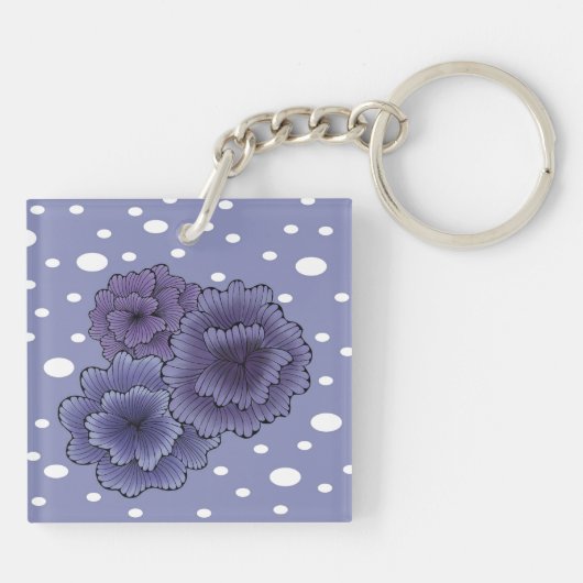 Porte-clés Violet Whimsy (Dos)