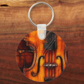 Porte-clés Violon artistique (Recto)