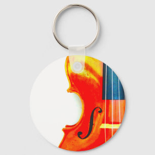 Porte-clés Violon beau et artistique