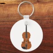 Porte-clés Violon : Modèle 3D : (Recto)