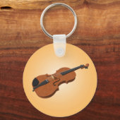 Porte-clés Violon : Modèle 3D : Porte - clé (Recto)