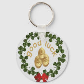 Porte-clés violon St. Patrick's day  (Verso)