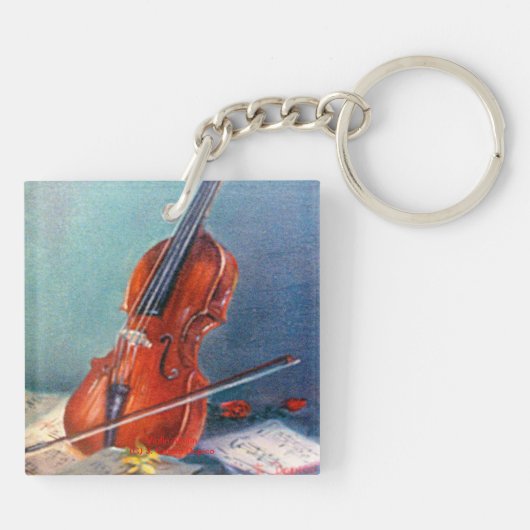 Porte-clés Violon/Violon (Dos)
