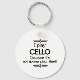 Porte-clés Violoncelle - Play Itself Funny Deco