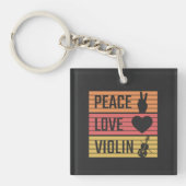 Porte-clés Violoniste violon (Devant)