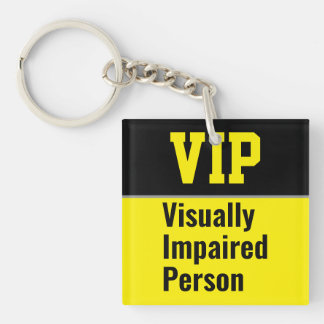 Porte-clés VIP Visually Impaired Person