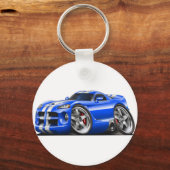 Porte-clés Viper GTS bleu/blanc (Recto)