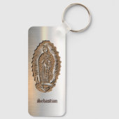Porte-clés Virgen de Guadalupe Mère Marie Catholique (Verso)