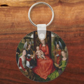 Porte-clés Virgin & Child with Saints Catherine of Alexandria (Recto)