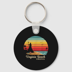 Porte-clés Virginia Beach Virginia Travel Summer Family Vacat