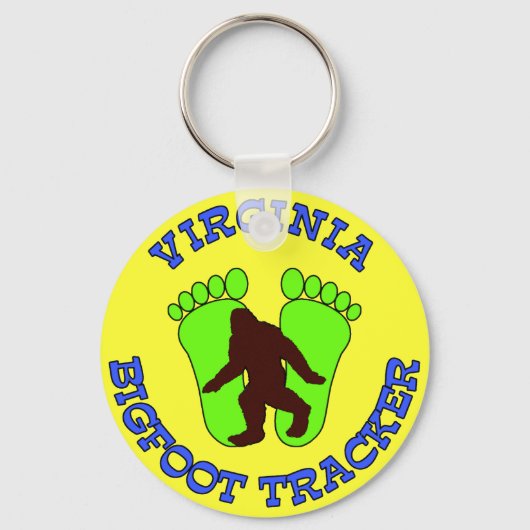 Porte-clés Virginia Bigfoot Tracker (Recto)