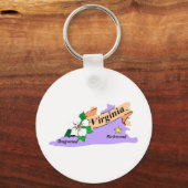 Porte-clés Virginie (Recto)