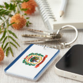 Porte-clés Virginie-Occidentale (Devant droit)