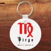 Porte-clés Virgo, 23 août - 22 septembre (Recto)