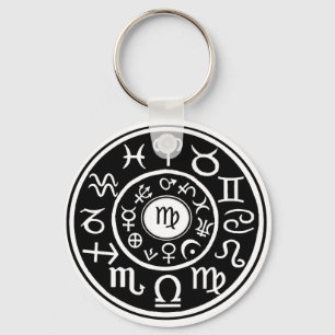 Porte-clés Virgo - Constellation astrologique zodiaque