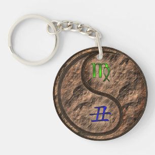 Porte-clés Virgo & Earth Ox