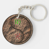 Porte-clés Virgo & Earth Tiger (Dos)