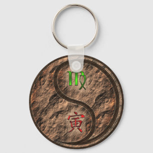 Porte-clés Virgo & Earth Tiger